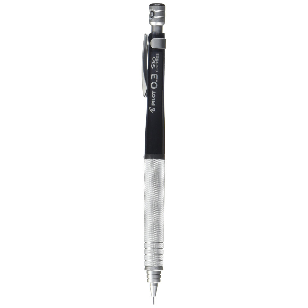 Pilot Mechanical Pencil S10  Transparent Black Body  0.3mm Lead (HPS-1