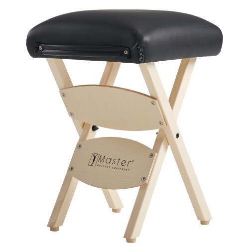 Master Massage Tables Ltt tr Handy Folding Massage Stool Black 1