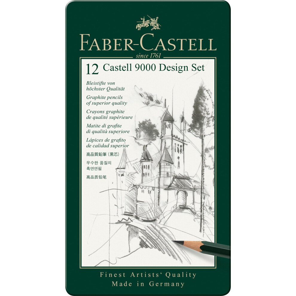 Faber Castell 9000 Design Pencil FC119064 Pack of 12