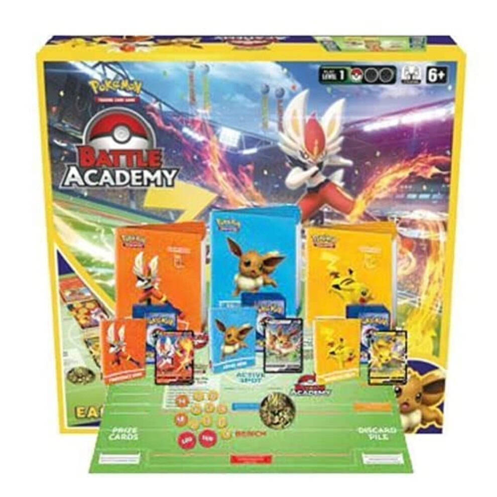 Pokemon TCG #80906 Battle Academy 2022 Deck Set - (3 Decks) 180 Total