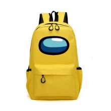 (Yellow) Kids Boys Girls Backpack School Bag Shoulder Book Bag Among Us Rucksack Casual