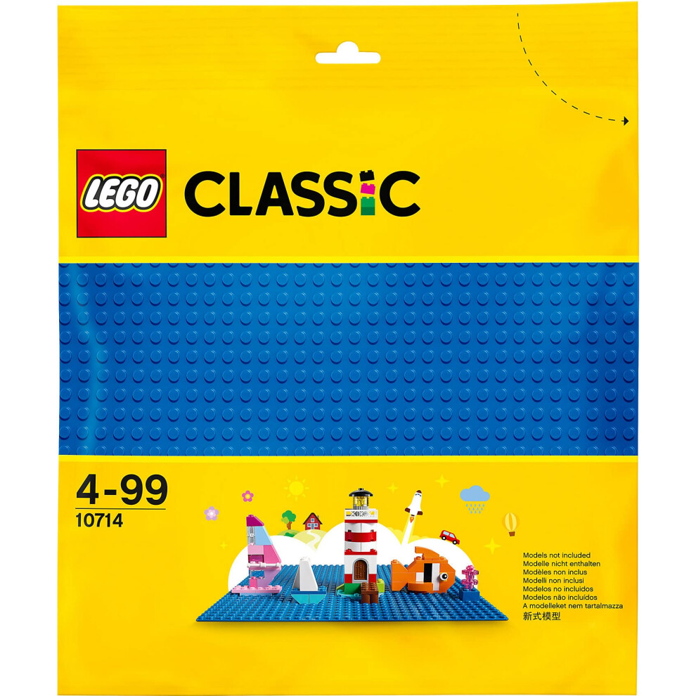 LEGO Classic Blue Baseplate 10714 Building Kit (1 Piece)