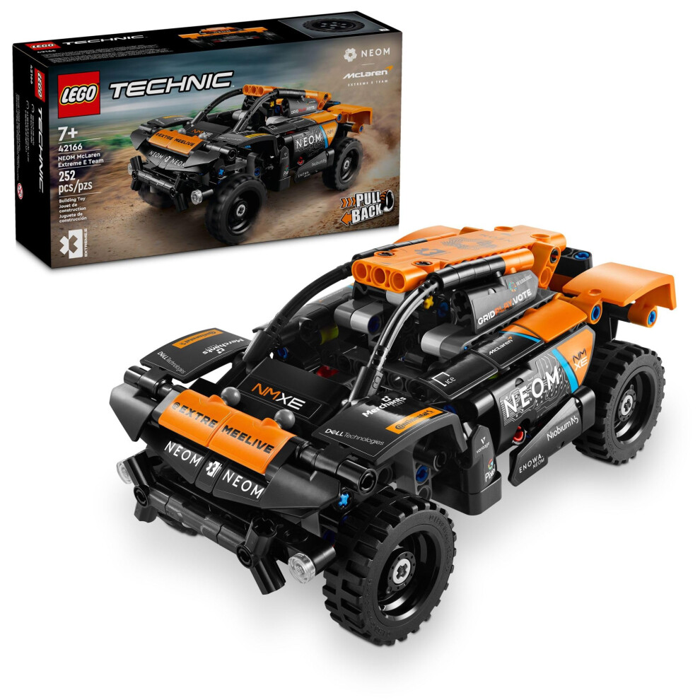 LEGO Technic NEOM McLaren Extreme E Race Car  Off-Road Pull Back Car T