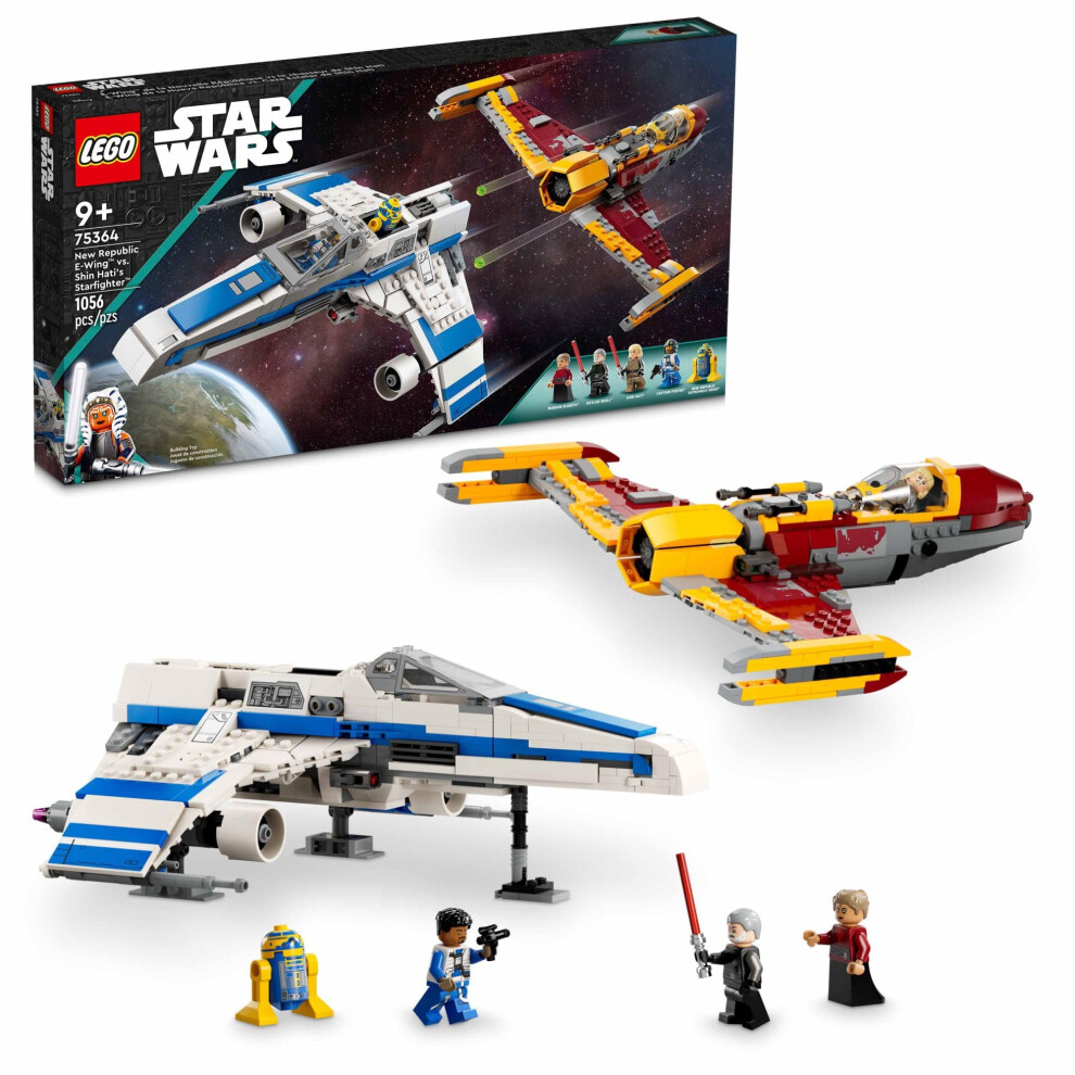 Lego Star Wars: Ahsoka New Republic E-Wing vs. Shin Hatis Starfighter