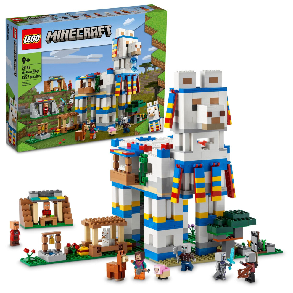 LEGO Minecraft The Llama Village Farm House Toy Building Set 21188  Mi