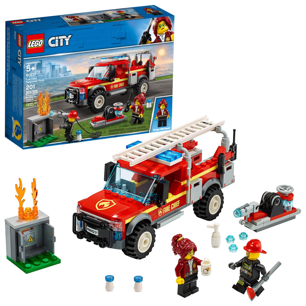 LEGO City Fire Chief Response Truck 60231 Building Kit (201 Pieces)