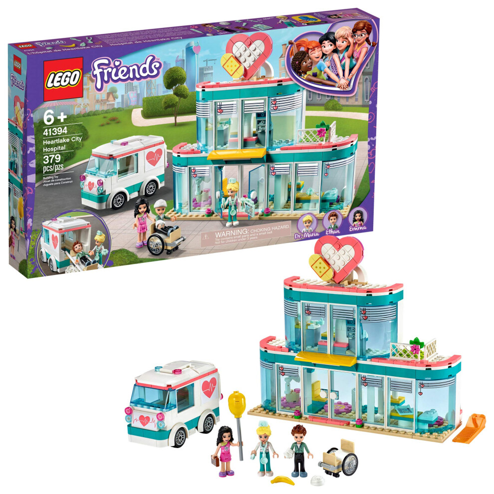 LEGO Friends Heartlake City Hospital 41394 Best Doctor Toy Building Ki