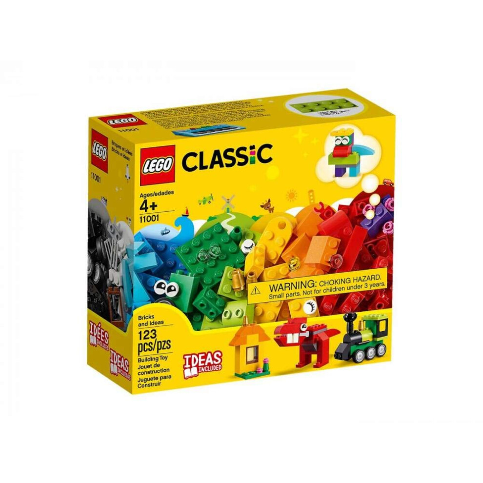 LEGO Classic Bricks and Ideas 11001 Building Kit (123 Pieces)