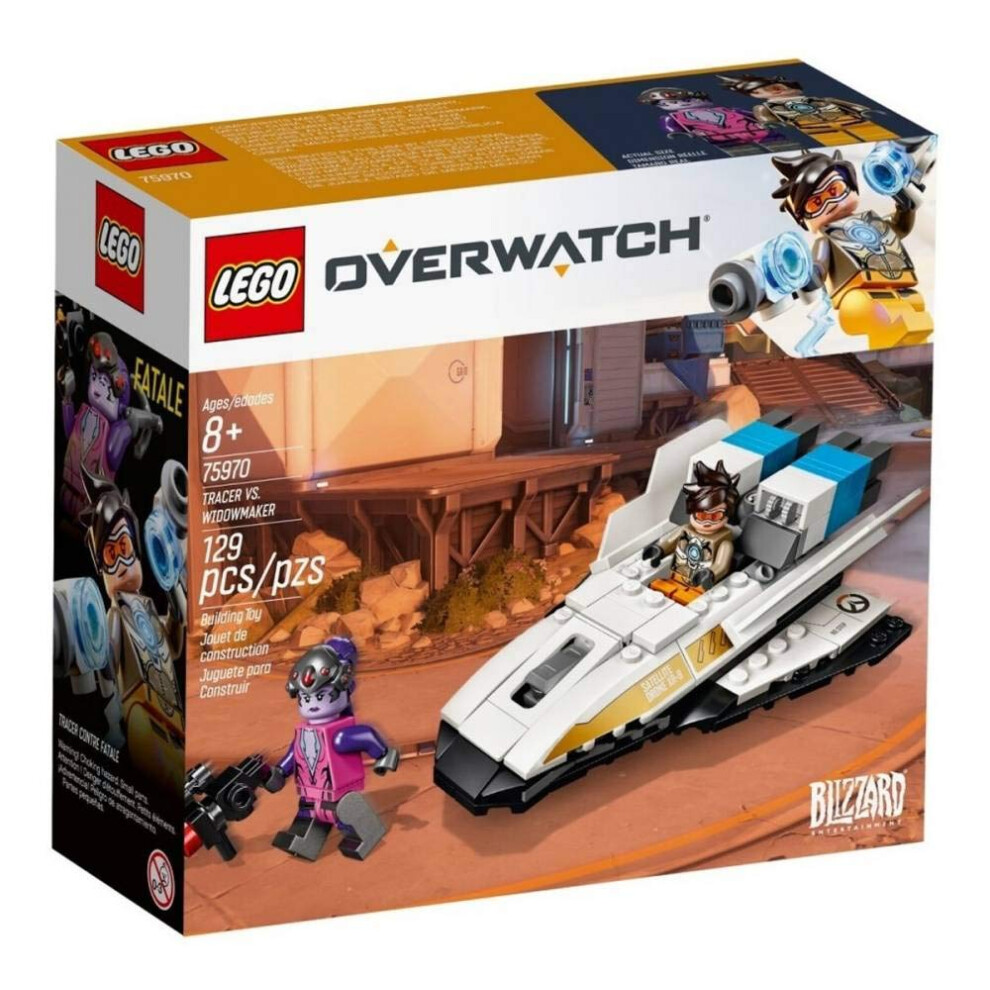 LEGO Overwatch Tracer & Widowmaker 75970 Building Kit (129 Pieces) (Di