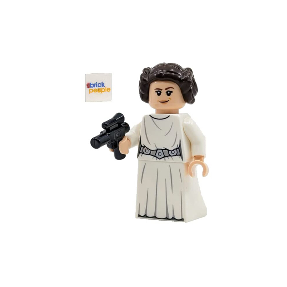 LEGO Star Wars: Princess Leia Minifigure with Blaster Pistol and Purpl