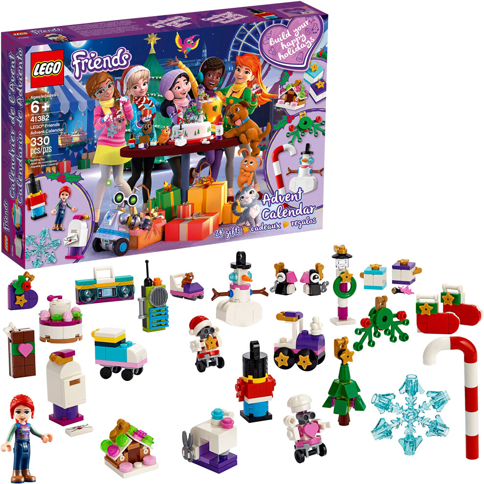 LEGO Friends Advent Calendar 41382 Building Kit (330 Pieces) (Disconti