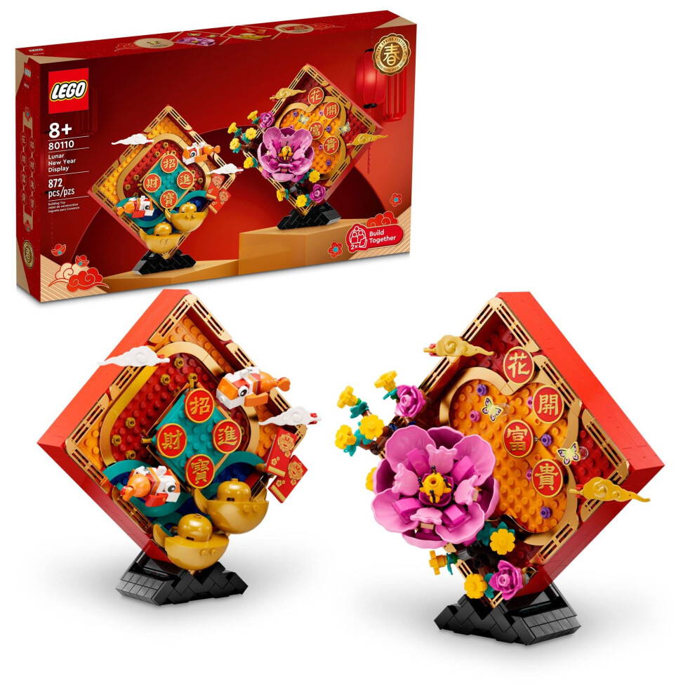 LEGO Lunar New Year Display 80110 Building Toy Set; for Kids  Boys and