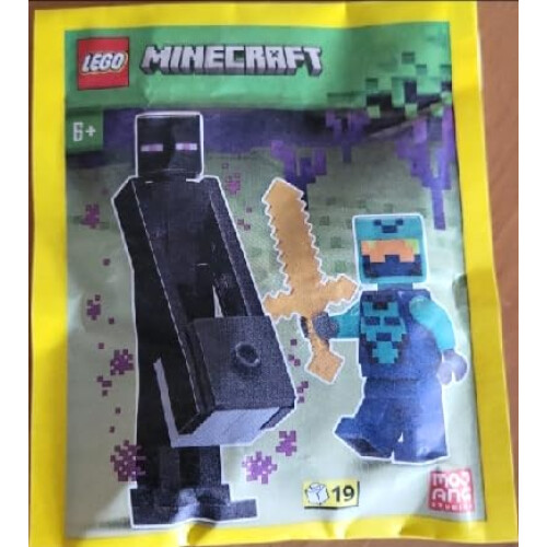 LEGO LEGO Minecraft: Enderman Minifigure med Nether Hero Combo Pack 1