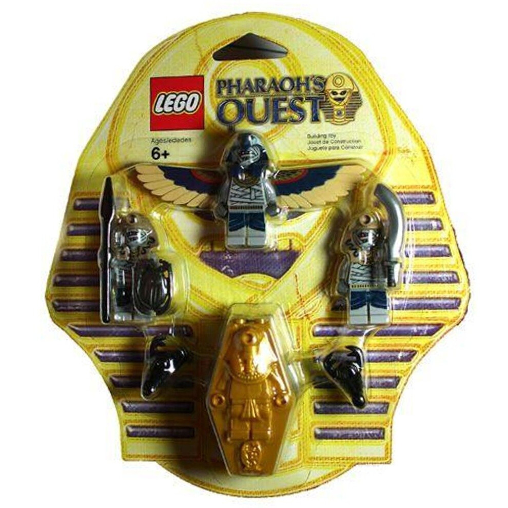 LEGO Pharaohs Quest Mummy Battle Pack Serpent Warrior Mummy X2  Flying