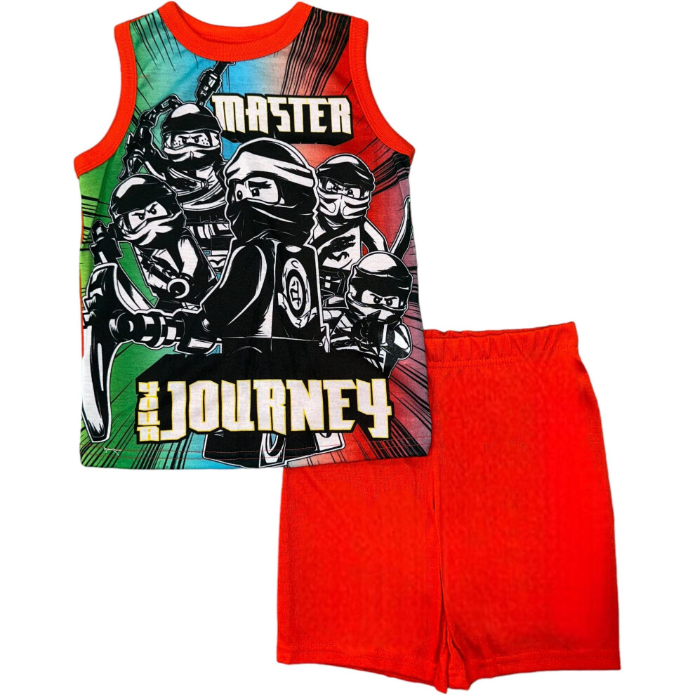 LEGO Big Boy's Ninjago 2-pc Pajama Short Set  Tank  8