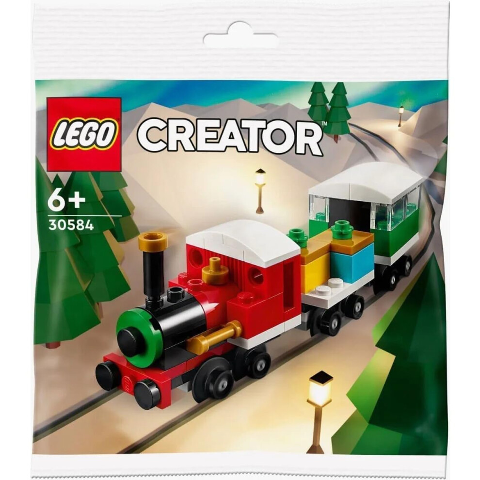 LEGO Creator 6379821 Winter Holiday Train 73 Piece Easy to Build Figur