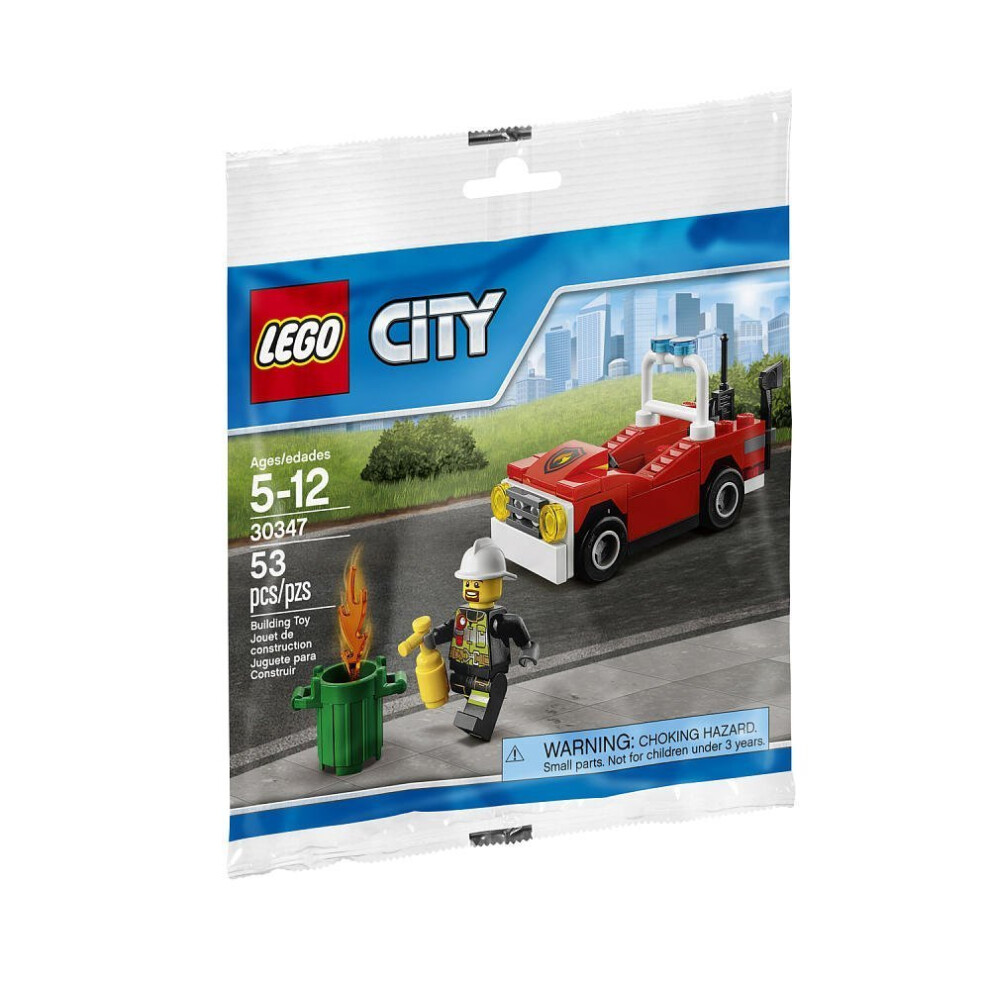 LEGO City Town Fire Polybag Set - Fire Car (30347)