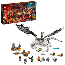 LEGO NINJAGO Dragón del Hechicero de Calaveras 71721, Set de Dragón con Figuras (1,016 Piezas)