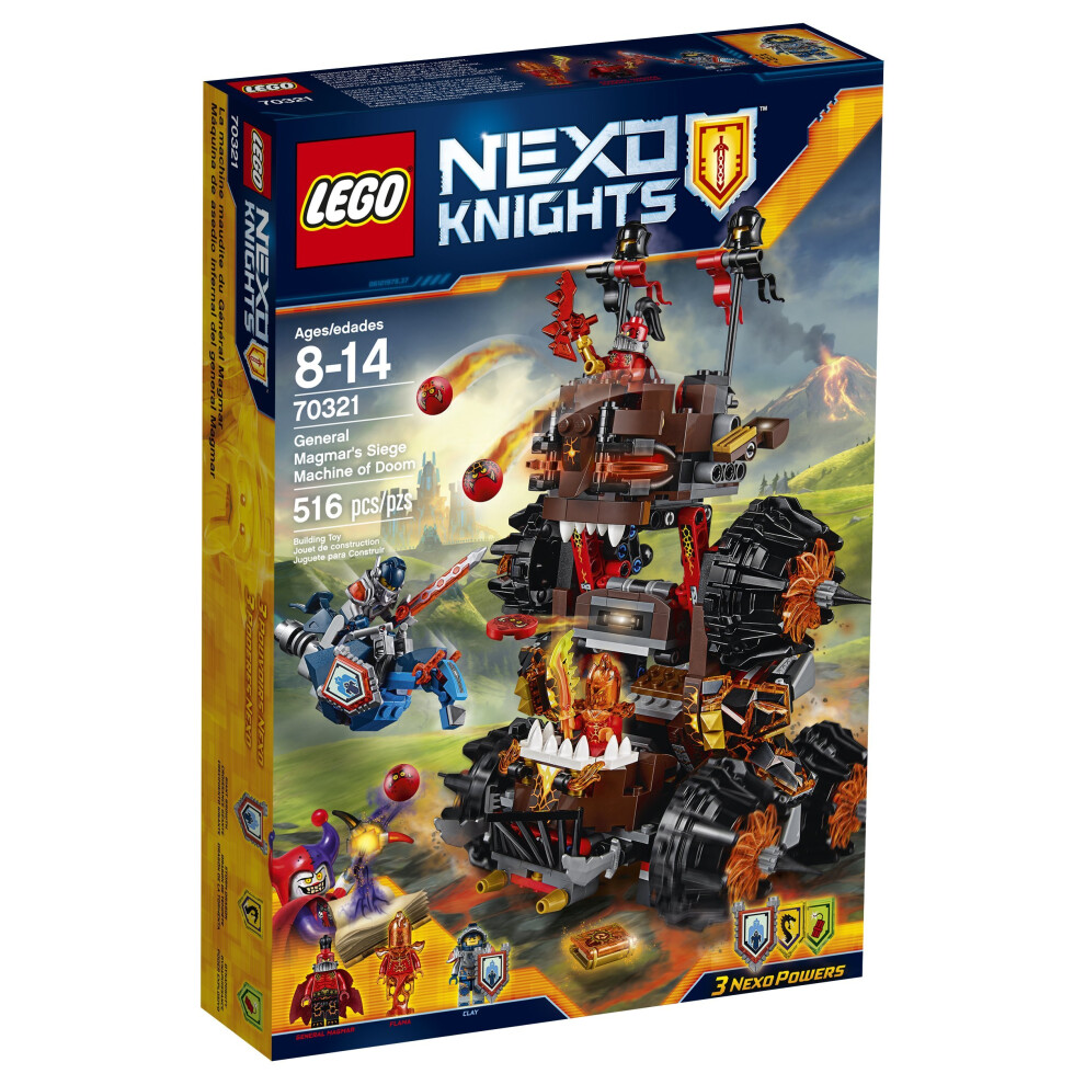 LEGO Nexo Knights 70321 General Magmar's Siege Machine of Doom Buildin