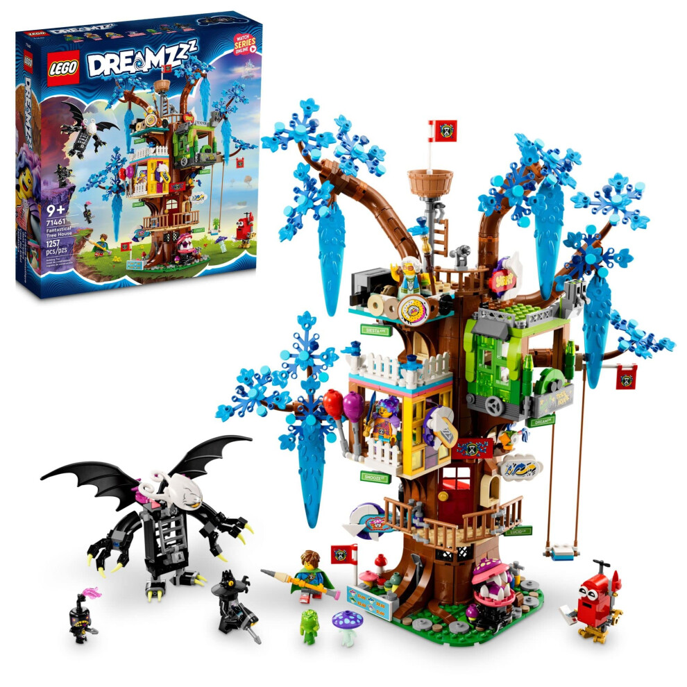Lego Dreamzzz Fantastical Tree House 71461 Features 3 Detailed Rooms