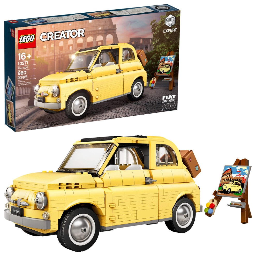 LEGO Creator Expert Fiat 500 10271 Toy Car Building Set for Adults and