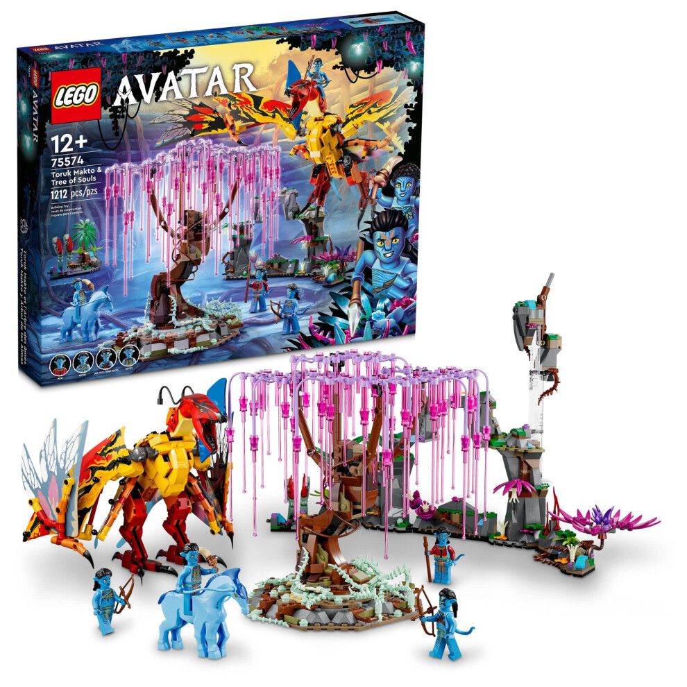 LEGO Avatar Toruk Makto & Tree of Souls 75574 Building Set - Movie Ins