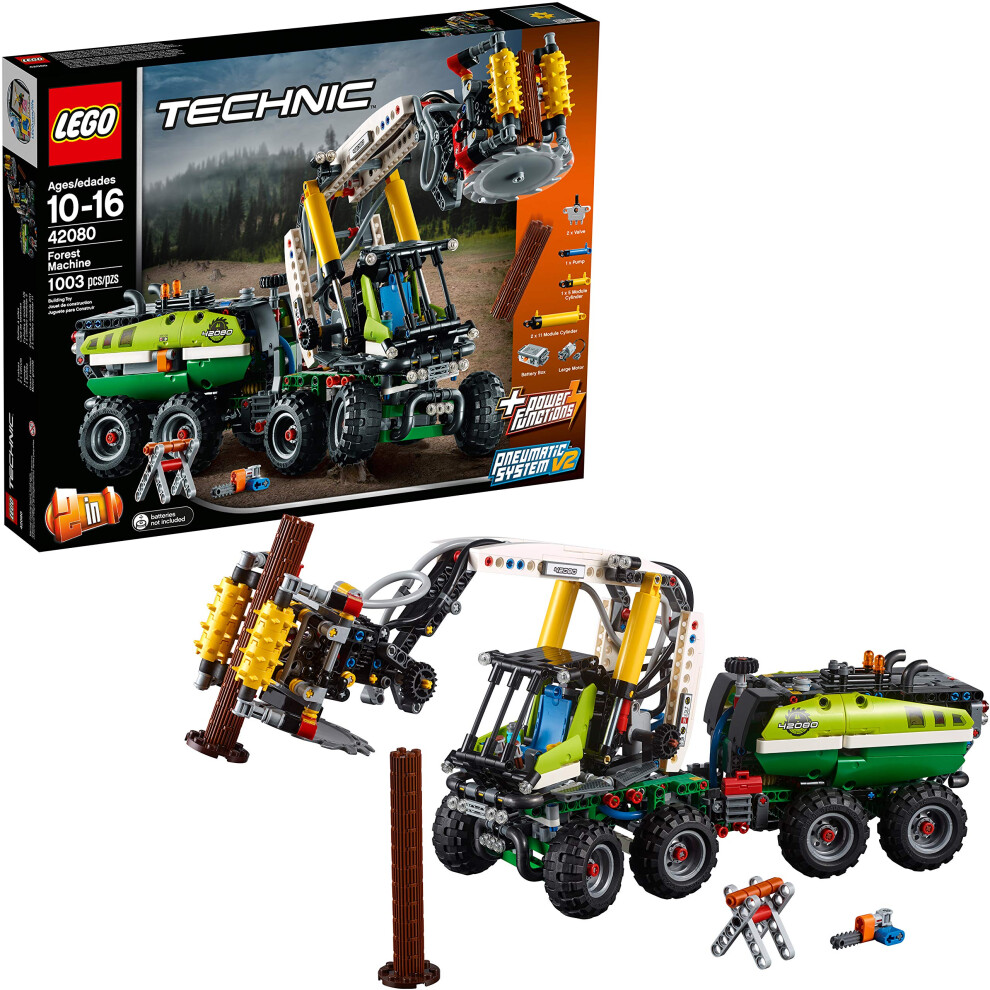 LEGO Technic Forest Machine 42080 Building Kit (1003 Pieces) (Disconti