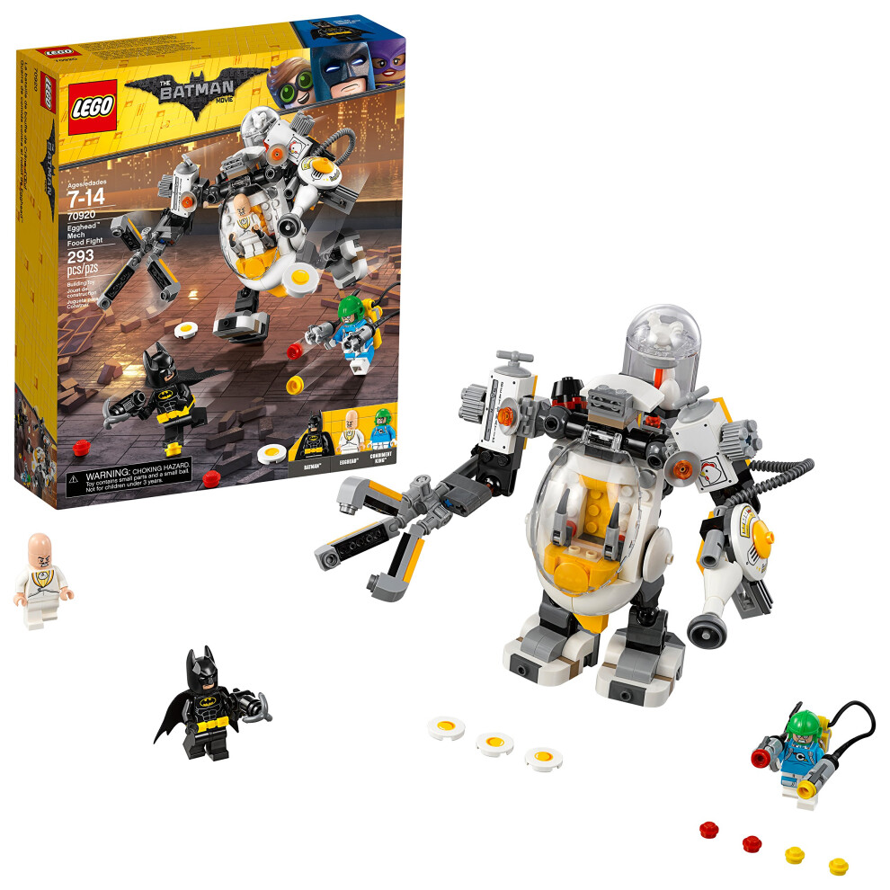 LEGO BATMAN MOVIE DC Egghead Mech Food Fight 70920 Building Kit (293 P