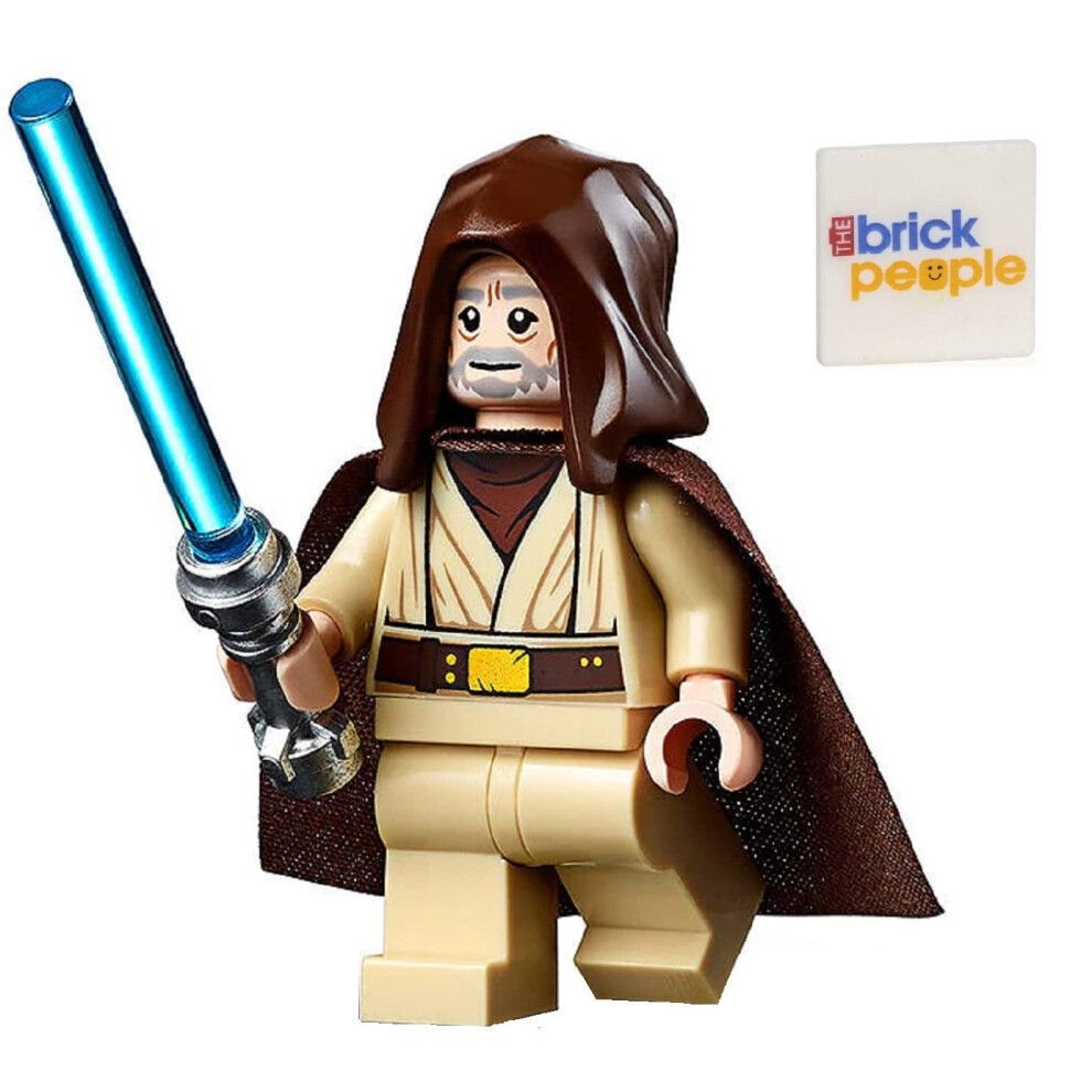 LEGO Star Wars: OBI Wan Kenobi Minifigure (Old with Hood)