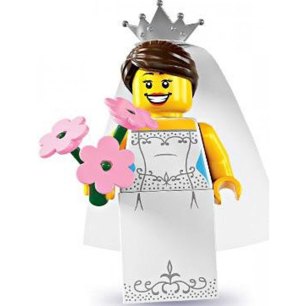 Lego Series 7 Bride Mini Figure