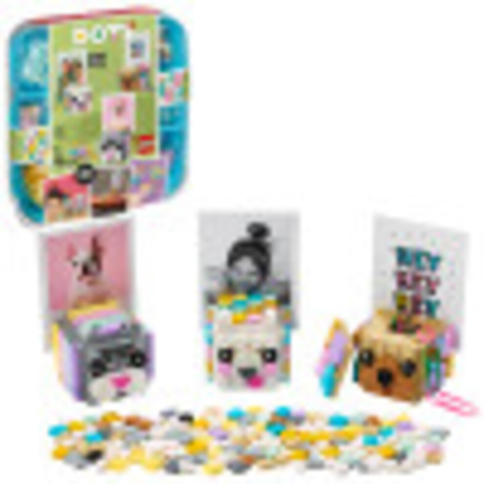 LEGO DOTS Animal Picture Holders 41904 DIY Craft; A Fun Project for Ki