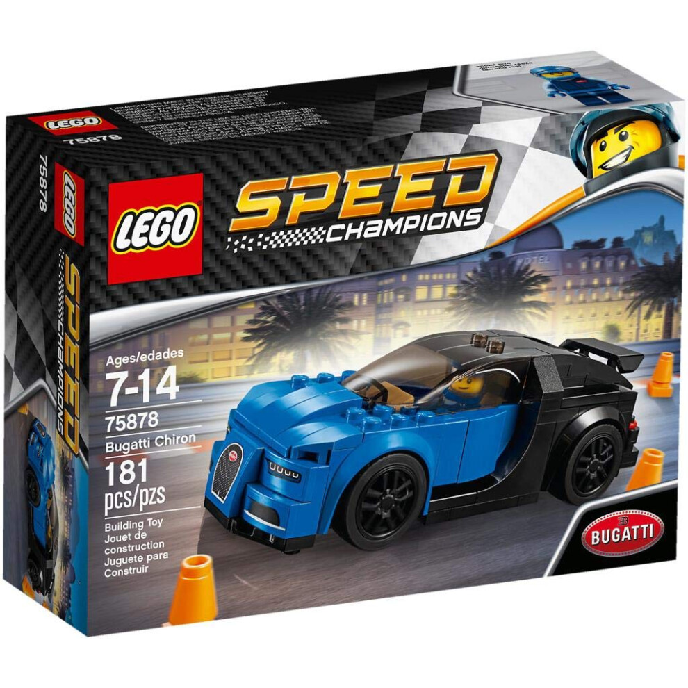 LEGO Speed Champions 6175244 Bugatti Chiron 75878  Multi