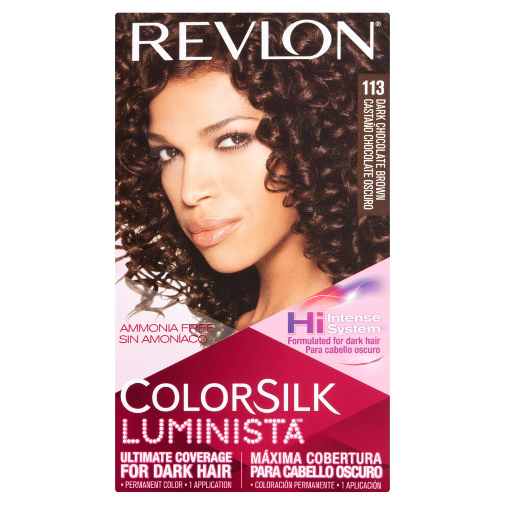 Revlon Colorsilk Luminista Haircolor  Dark Chocolate Brown  1 Count