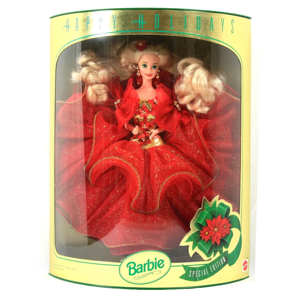 Happy Holidays Barbie Doll Hallmark Special Edition (1993)