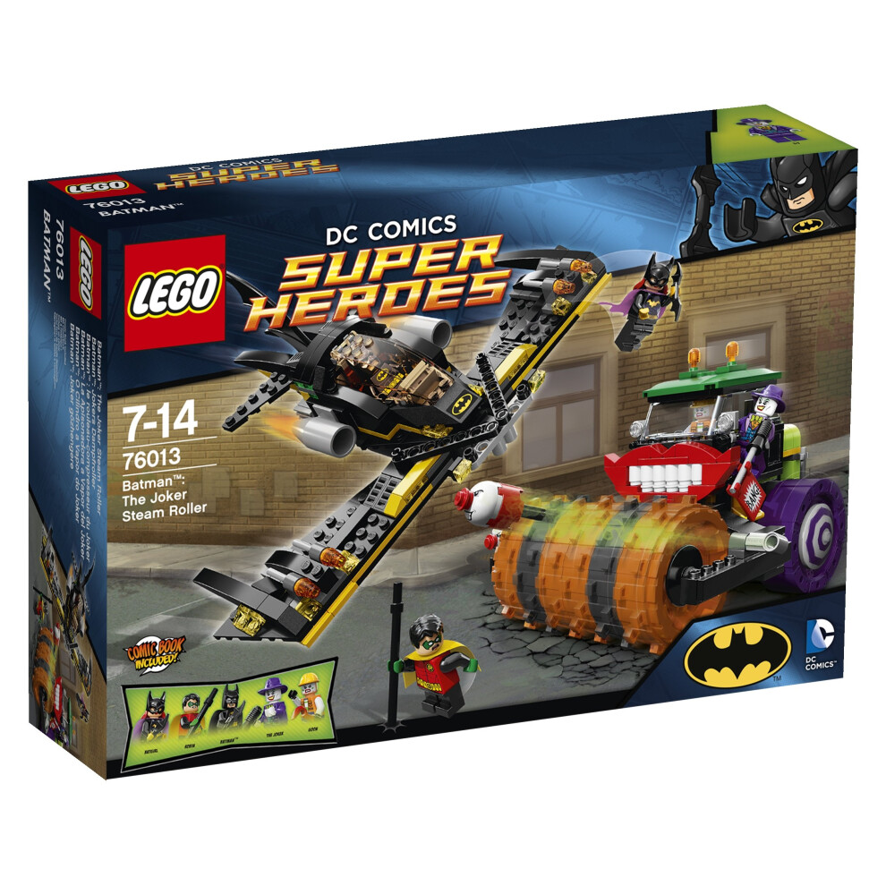 LEGO DC Universe Super Heroes Batman The Joker Steam Roller 486 Pieces