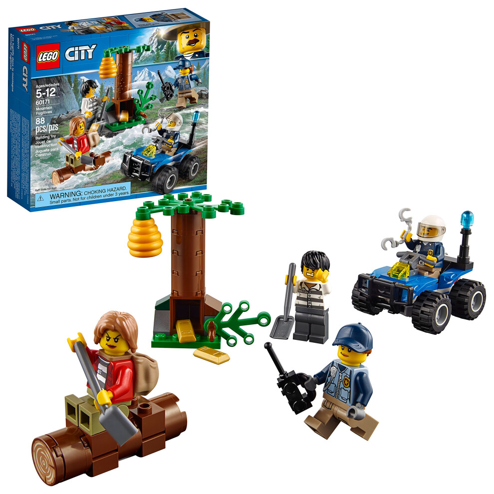 LEGO City Mountain Fugitives 60171 Building Kit (88 Piece)