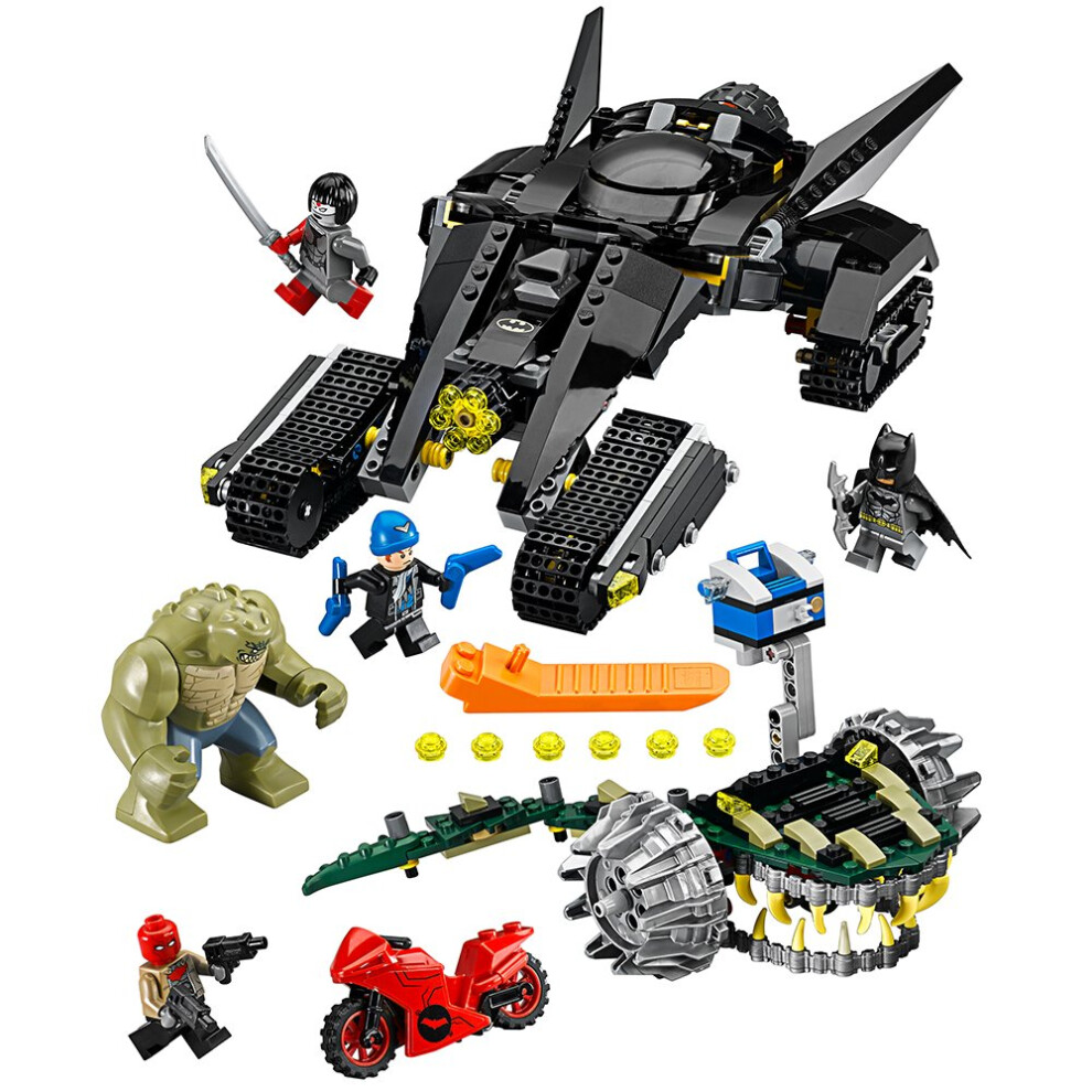 LEGO Super Heroes 76055 Batman: Killer Croc Sewer Smash Building Kit (