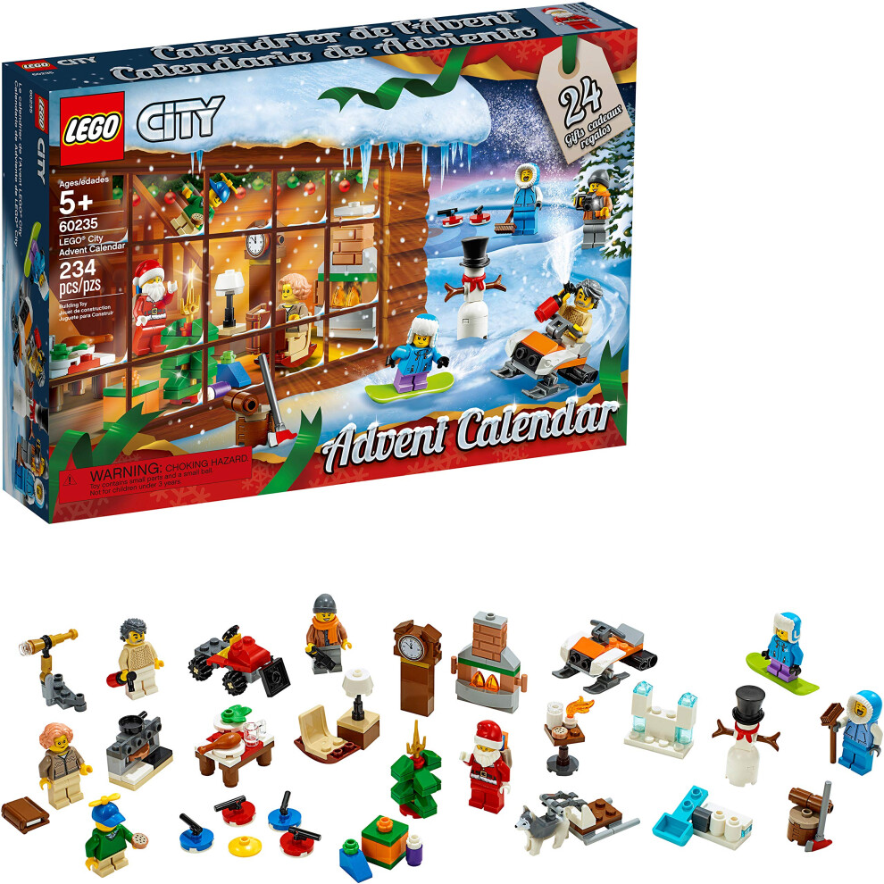 LEGO City Advent Calendar 60235 Building Kit (234 Pieces) (Discontinue