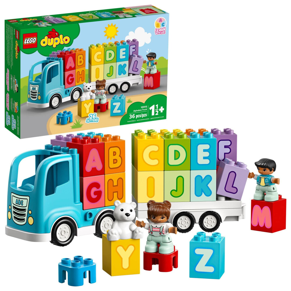 LEGO DUPLO My First Alphabet Truck 10915 ABC Letters Learning Toy for