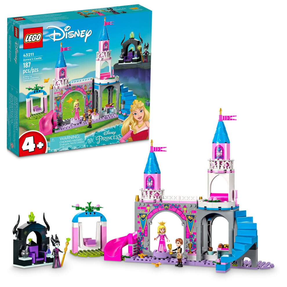 LEGO Disney Princess Aurora's Castle Building Toy Set 43211 Disney Pri