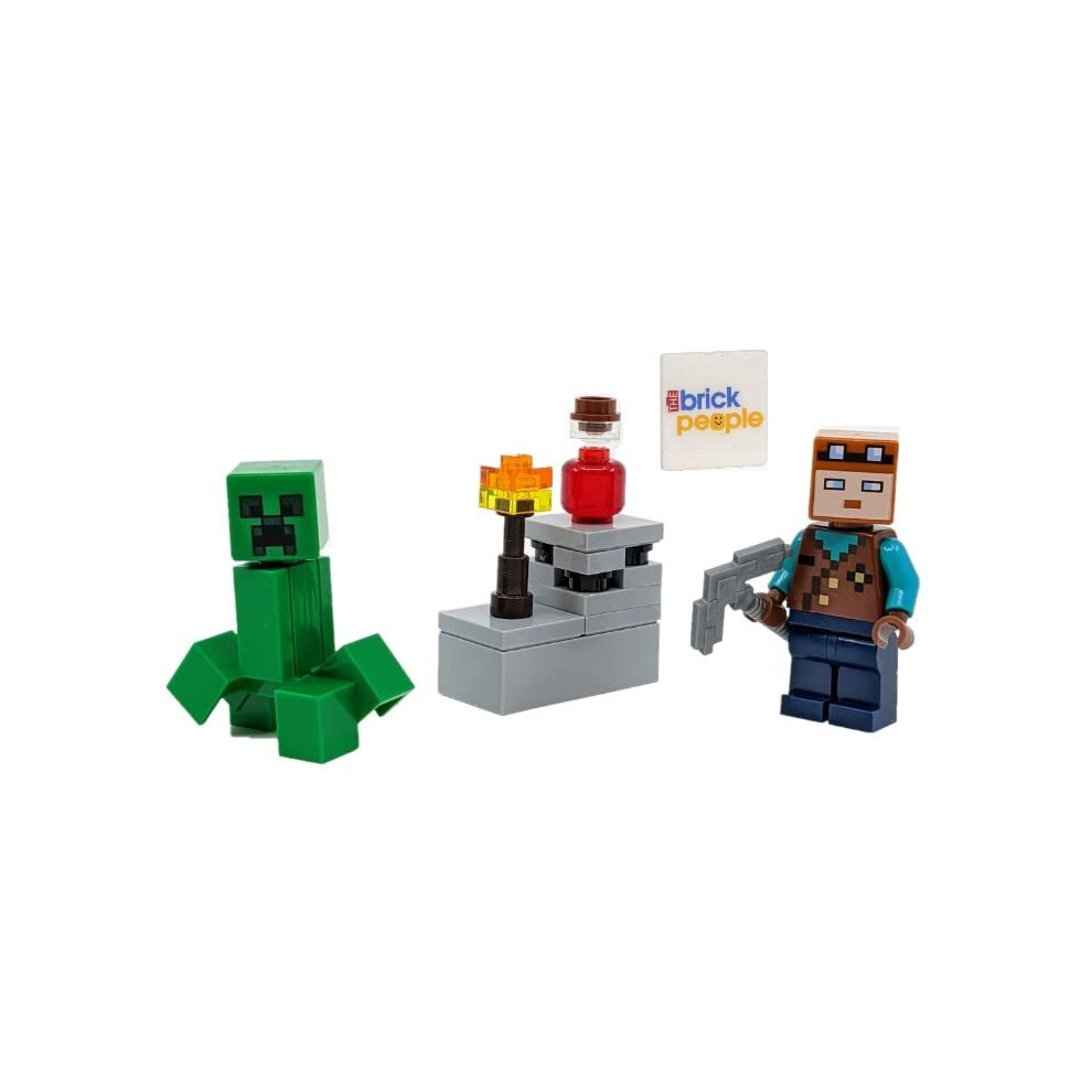 LEGO Minecraft: Miner and Creeper with Mine Accessories