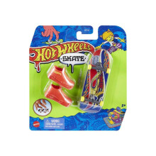 Mattel HGT46 Hot Wheels Mini Skateboard. Inclusief schoenen. Diverse uitvoeringen