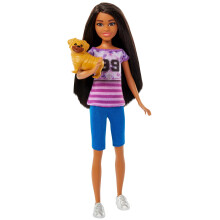 Poup   e Barbie Ligaya avec son chien de compagnie de Barbie et Stacie     la rescousse