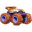 Hot Wheels Hot Wheels Monster Trucks, 1:64 Κλίμακα, Σετ 4, Γίγαντες Τροχοί, Αγαπημένοι Χαρακτήρες 4