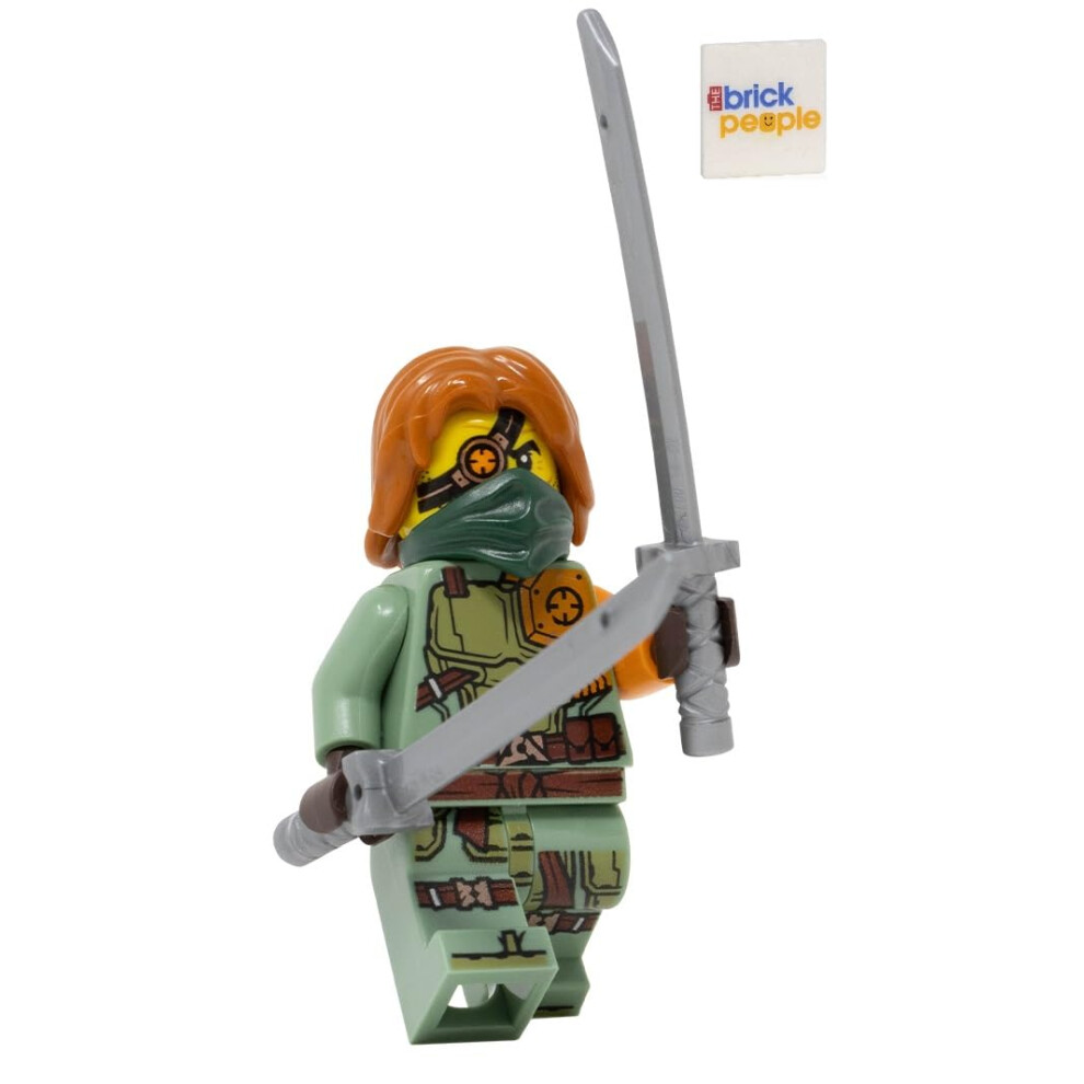 LEGO Ninjago: Ronin Minfigure with Dual Swords and Bandana