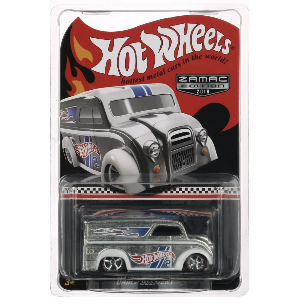 Hot Wheels Dairy Delivery ZAMAC Edition 2019 Diecast Vehicle