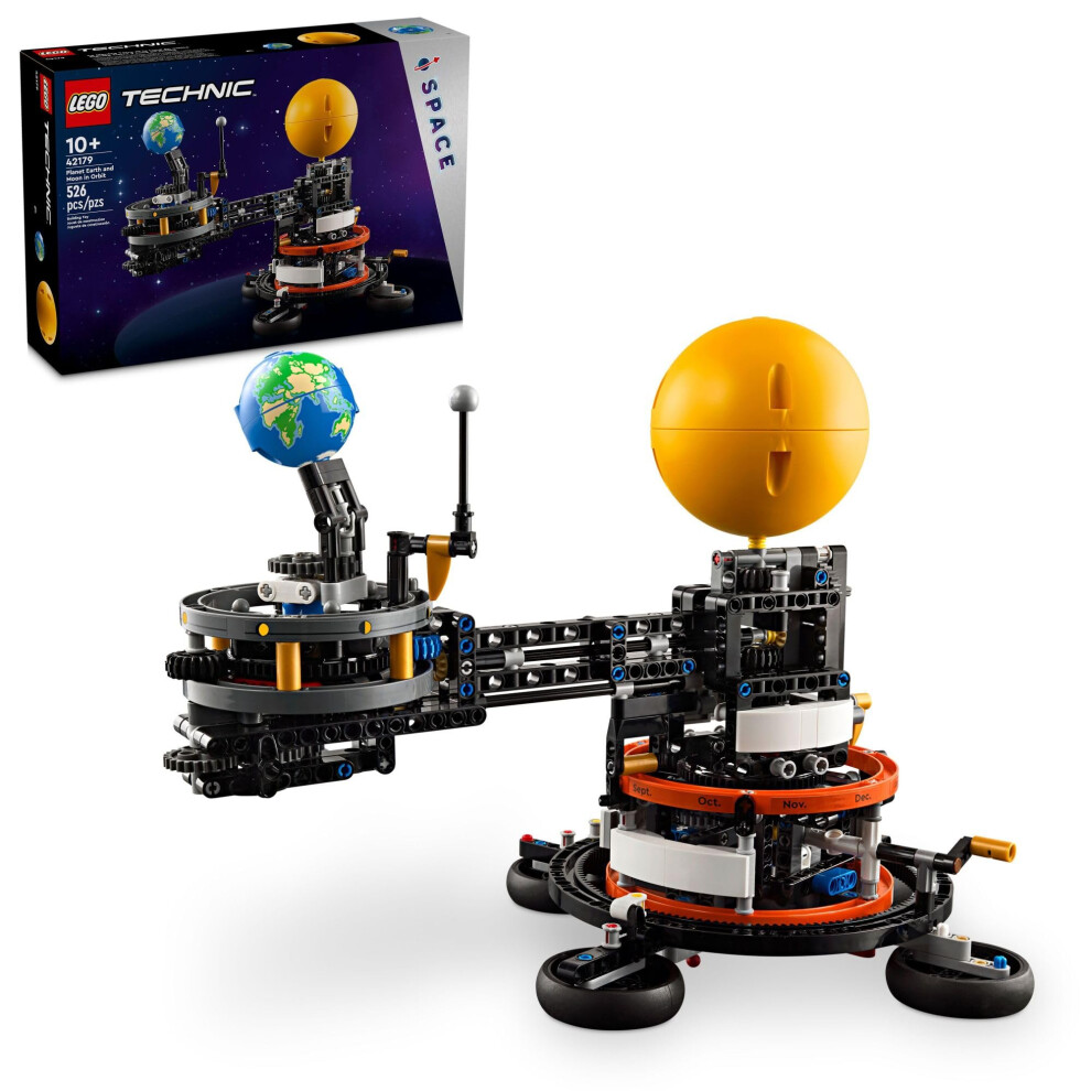 LEGO Technic Planet Earth and Moon in Orbit Building Set  Outer Space