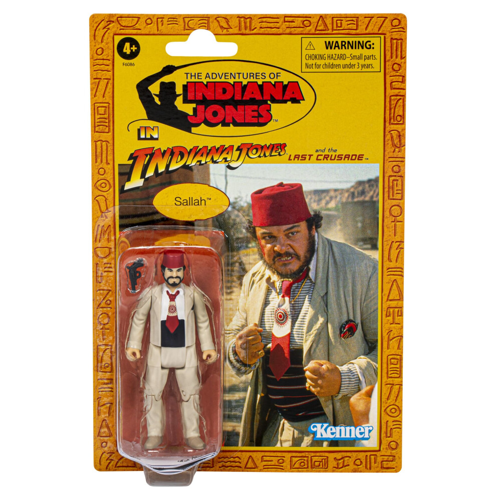 Indiana Jones and The Last Crusade Retro Collection Sallah Action Figu