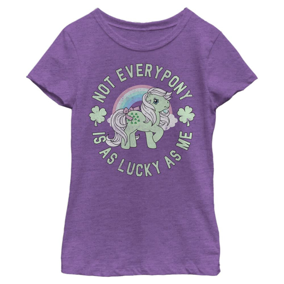 Hasbro Classic My Little Pony Lucky Pony Girls Short Sleeve Tee Shirt