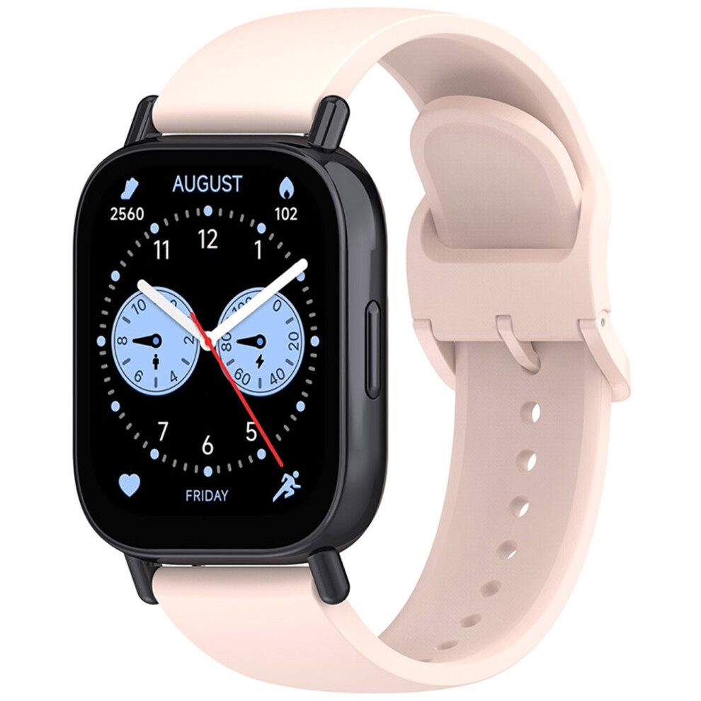 (Light ) Watch Strap Silicone Watch Band For Redmi Watch5 Lite Pink 663250736435